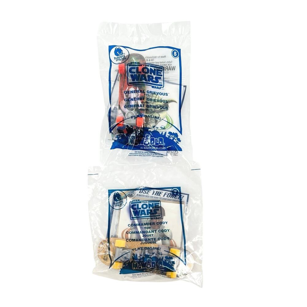 DC Comics Justice League McDonalds Happy Meal Toys Set of 2